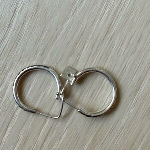 Silver Hoop Earrings